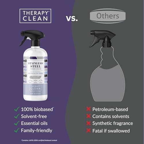 Therapy Stainless Steel Cleaner Polish Wipes Bundle 1