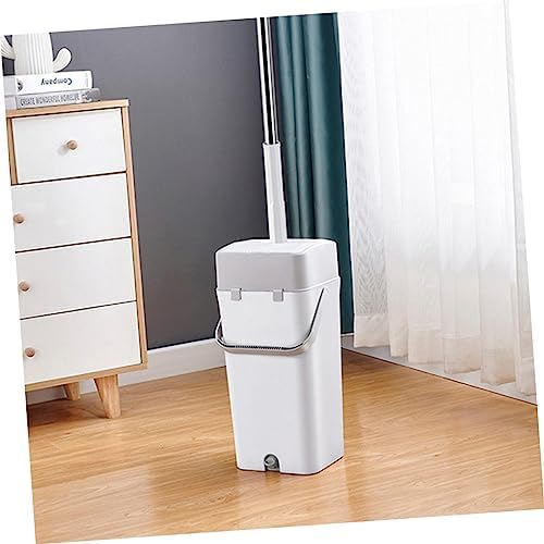 Sturdy Mop Bucket with Double Lid and Handle