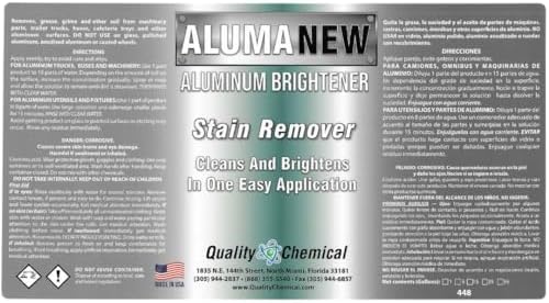 Quality Chemical Aluminum Cleaner Brightener 1 Gallon