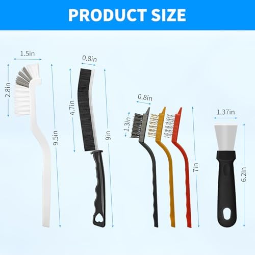 4TH Crevice Cleaning Brush Set - 12 Pack
