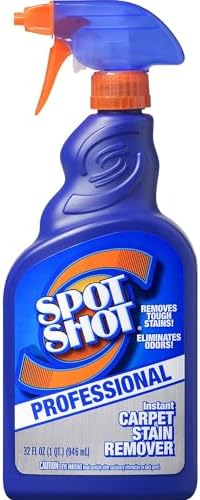 WD-40 Spot Shot Professional Carpet Stain Remover with Trigger Spray 32 OZ