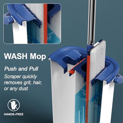 WBKATN Large Mop Bucket with Wringer Set