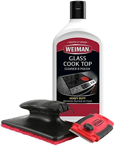 Weiman Glass Cooktop Cleaner Kit 20 Oz