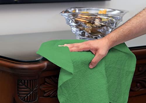 Avalon Terry Bar Mop Towels 14x17 60 Pack - Reusable Absorbent Durable