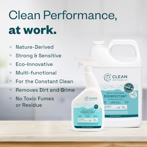 Clean Republic Multi-Purpose Disinfectant Cleaner 1 Gallon