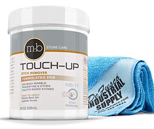 MB-11 Marble Polishing Powder with Microfiber Cloth - Restore Stone Shine