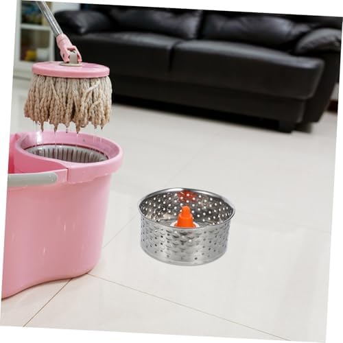 Rotary Mop Bucket Dry Basket - Stainless Steel Strainer