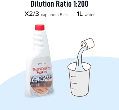Roborock Official Floor Cleaner 162 FL OZ 1200 Dilution 1