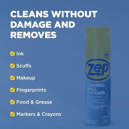 Zep Foaming Wall Cleaner 18 oz Case of 4