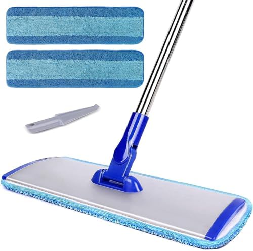 Bryquelin 18 Microfiber Mop with Stainless Steel Handle