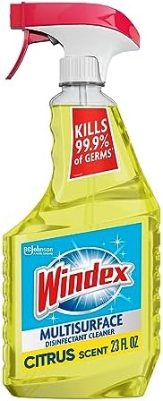Windex Citrus Multisurface Disinfectant Spray 23 Oz 1