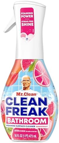 Mr Clean Clean Freak Foaming Cleaner Starter Kit with Refills Grapefruit Scent