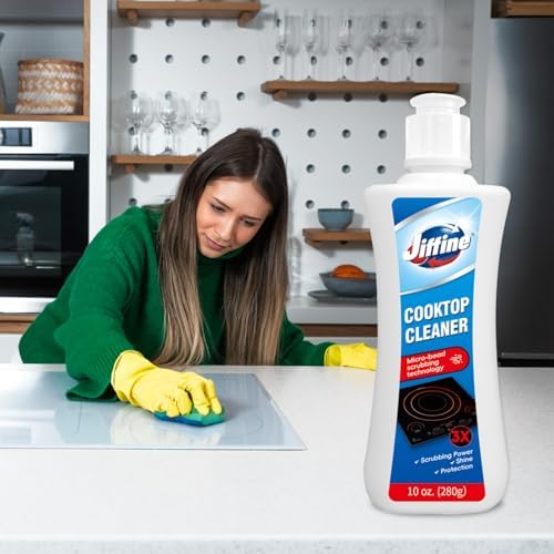 Jiffine Glass Cooktop Cleaner Kit Polish