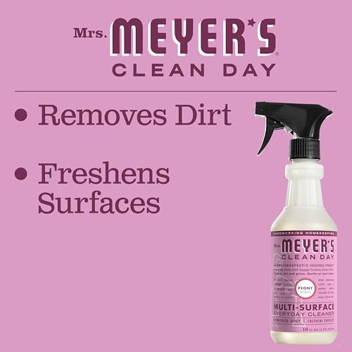 Mrs Meyers Clean Day All-Purpose Cleaner Spray Peony 16 fl oz - Pack of 3