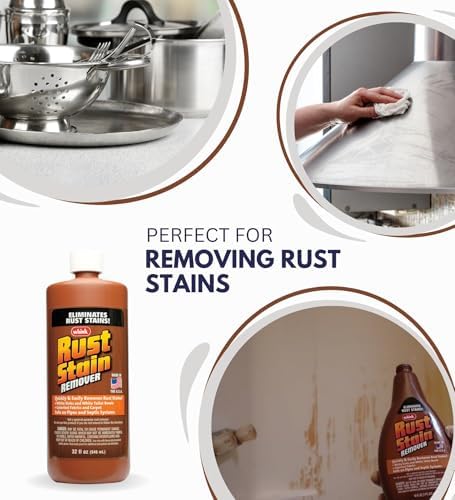 GROVE Rust Stain Remover 32 oz Bundle with Microfiber Cloth
