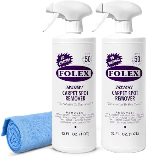FOLEX Instant Carpet Spot Remover 32 oz 2 Pack 1