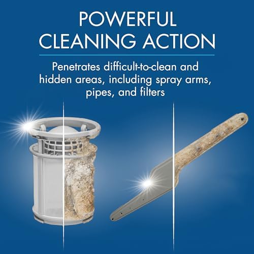 Glisten Dishwasher Cleaner 12 fl oz Lemon Scent