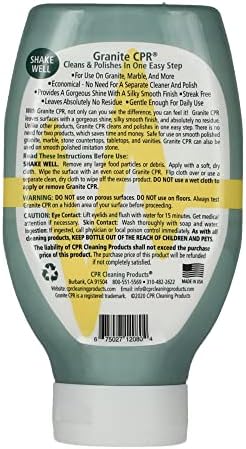 CPR Granite Cleaner Polish for Daily Use