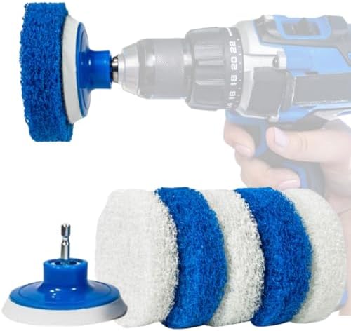 RotoScrub 7 Pack Multi-Purpose Drill Brush Kit
