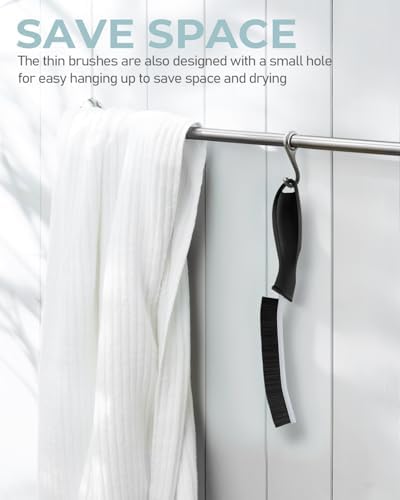 SXhyf Hard Bristle Crevice Cleaning Brush - Multi-Use Durable Non-Slip