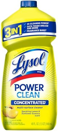 Lysol Power Clean Multi-Surface Cleaner 48 Fl Oz
