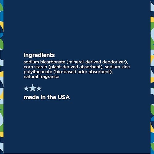 Pet Life Unlimited Carpet Refresher Deodorizer Powder - Pet Safe Juniper Leaf Scent 16oz Pack of 3