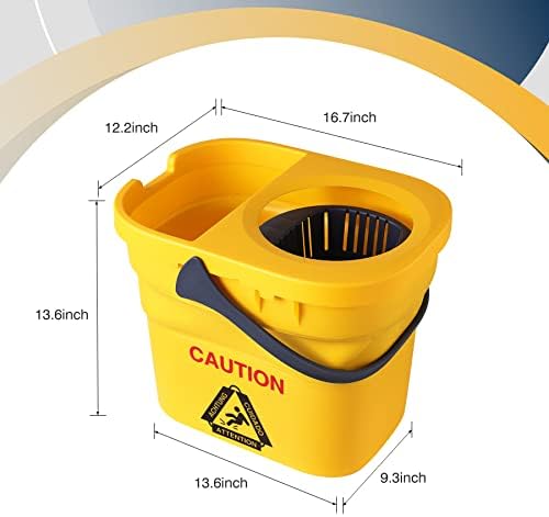 Yocada Commercial Mop Bucket with Wringer