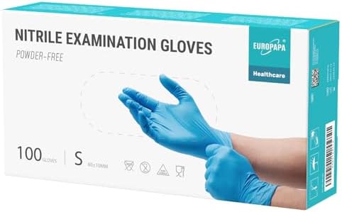 EUROPAPA Nitrile Gloves Pack of 100 1
