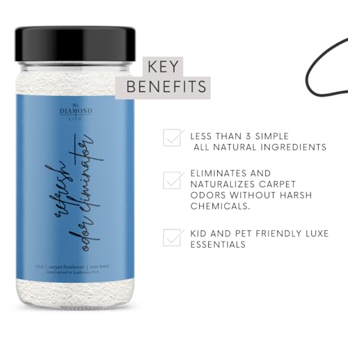 The Diamond Life Home Refresh Carpet Deodorizer Powder