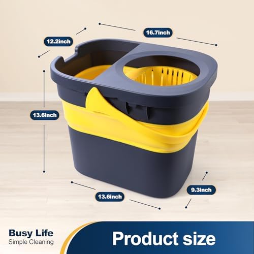 Yocada Commercial Mop Bucket with Wringer 1