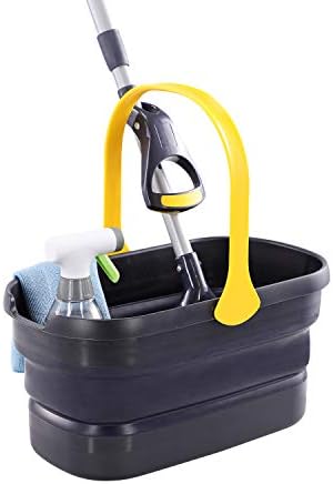 Yocada 10L Collapsible Plastic Bucket for Mopping