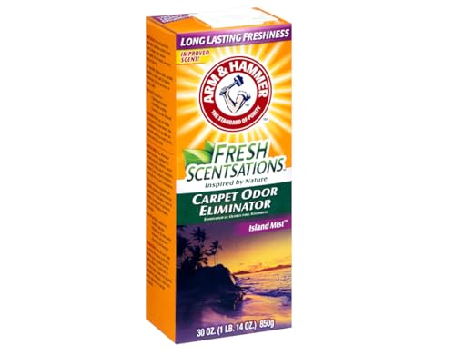Arm Hammer Fresh Scentsations Carpet Odor Eliminator Island Mist 30 oz