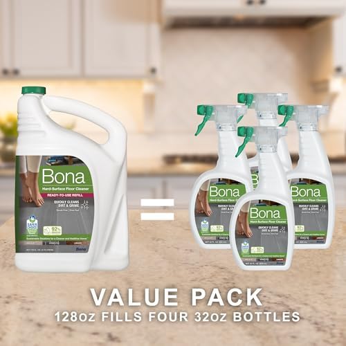 Bona Multi-Surface Floor Cleaner Refill 128 fl oz Unscented
