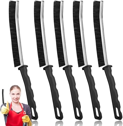 TURUM Gap Cleaning Brush Set 5pcs for Bathroom Kitchen Tiles