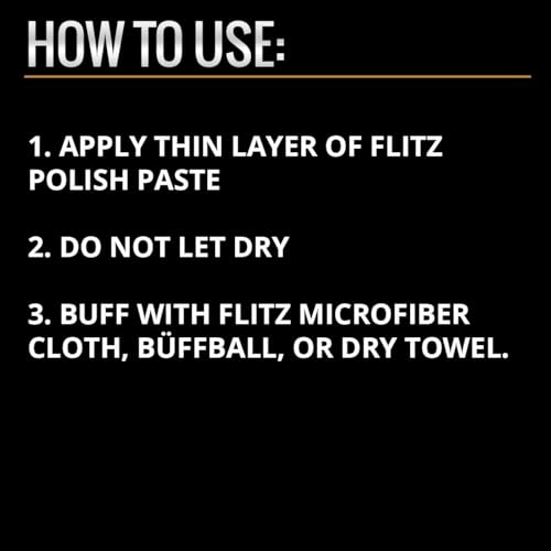 Flitz Multi-Purpose Metal Polish Paste 3 Pack - USA-Made