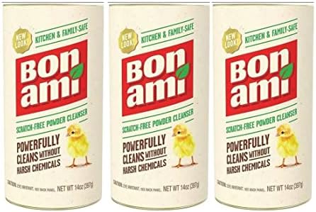 BON AMI Powder Cleanser 3 Pack for All Surfaces