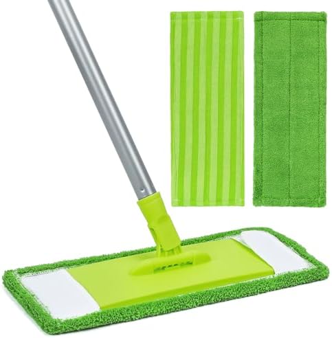 KalTell Reusable Dust Mop with 2 Washable Pads