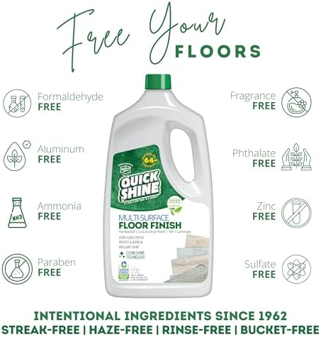 Quick Shine Multi Surface Floor Finish 64oz