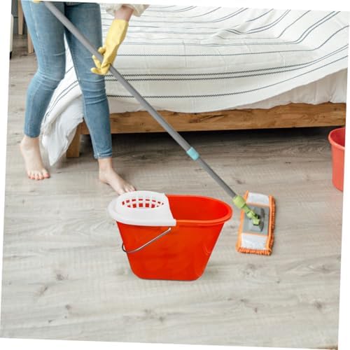 3pcs Plastic Mop Bucket with Draining Basket
