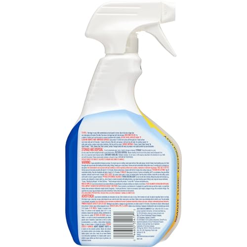 CloroxPro Disinfectant Cleaner with Bleach Spray 32 Oz Pack of 9