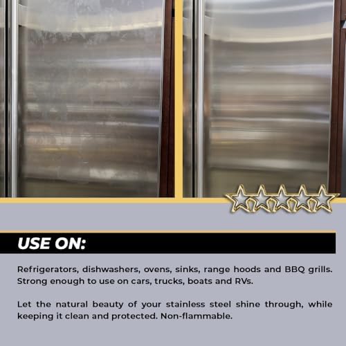 Flitz 32oz Stainless Steel Chrome Cleaner Spray - USA Made