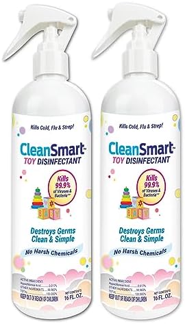 CleanSmart Toy Disinfectant Spray 16 oz Pack of 2