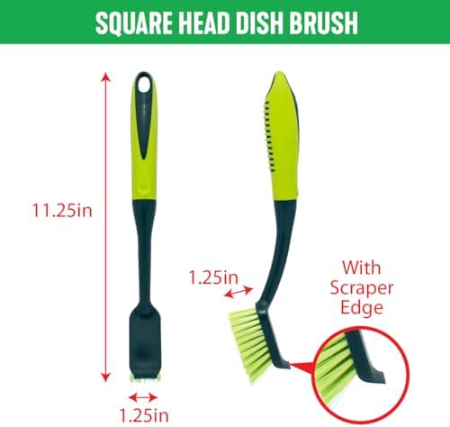 Pine-Sol Scrub Brush Set 5 Pieces