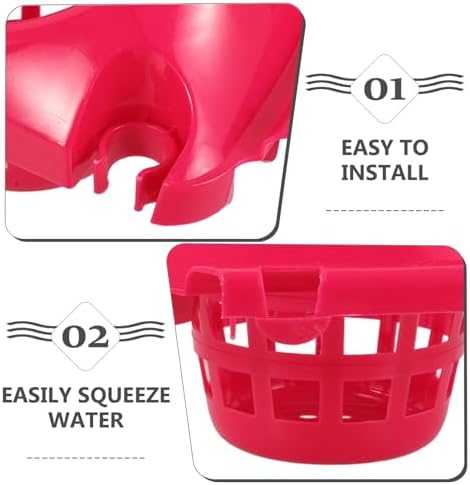 2pcs Mop Bucket Drain Basket with Strong Drainage Holes
