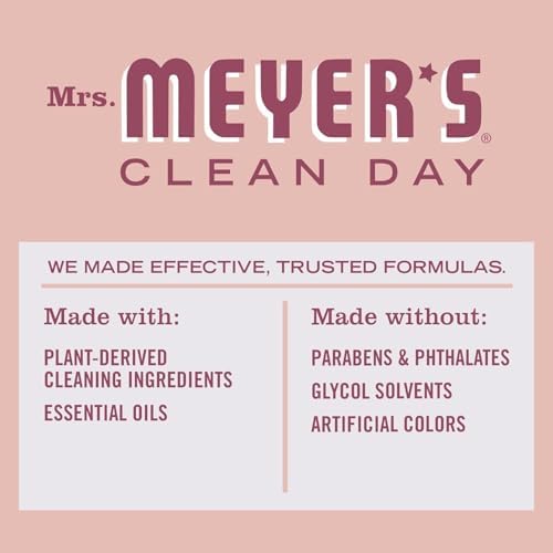 Mrs Meyers Clean Day All-Purpose Cleaner Spray Rose 16 fl oz Pack of 3
