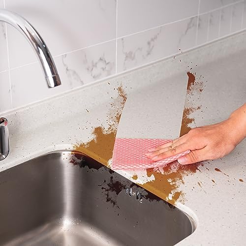 SCRUBIT Reusable Cleaning Wipes 72 Pack Red