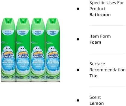 Scrubbing Bubbles Disinfectant Cleaner Pack of 4 1