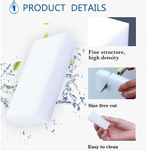 50PCS Melamine Sponge Cleaner Magic Eraser