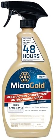 MicroGold Multi-Action Disinfectant Antimicrobial Spray 24 oz