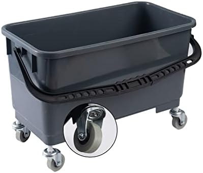 L Luke Supply Matthew Press Wring Mop Bucket with Sieve